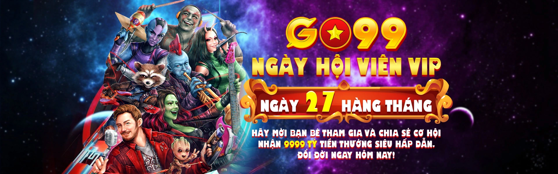 Banner giới thiệu thương hiệu GO99